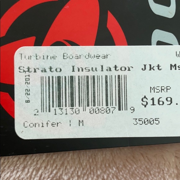 Men’s green turbine down jacket with neck pillow pocket - Picture 5 of 5